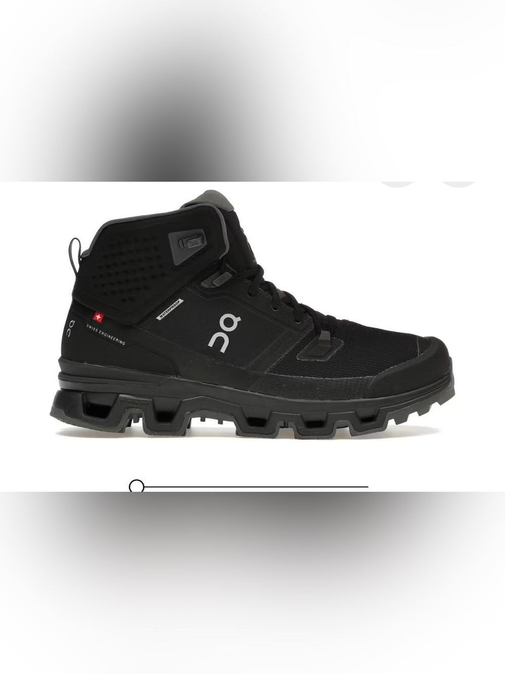 On Running Cloudrock 2 Waterproof size 11 mens